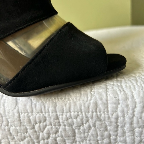 New Guess open Toe Women’s Ankle Boots Booties Sz 5.5 - Picture 9 of 13